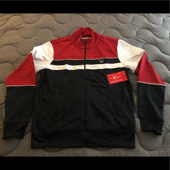 True Religion Other - New Men’s True Religion Block Panel Track Jacket L